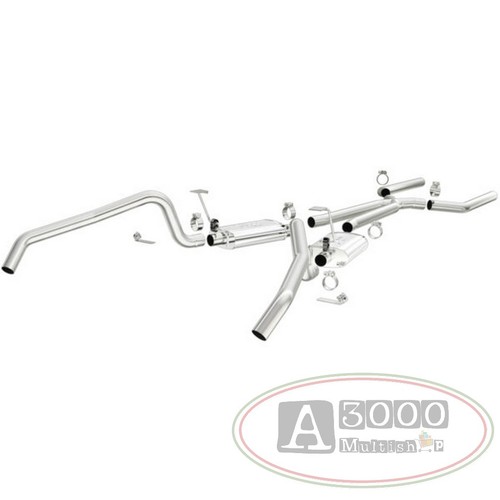 Exhaust system kit - exhaust,