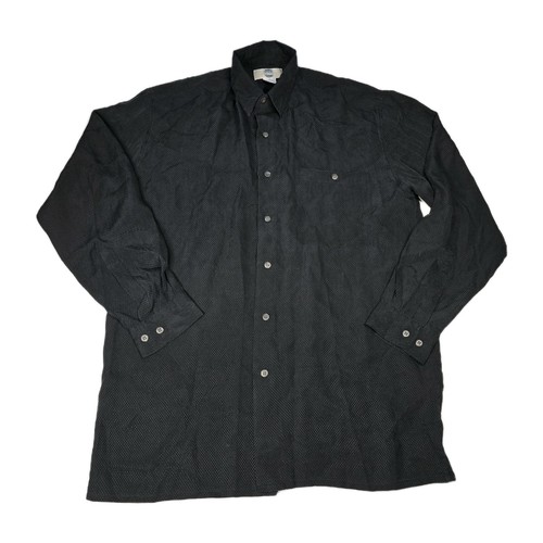 Vintage silk uomo - shirt, nak