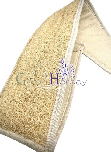 Natural loofah strap - natural,