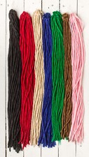 DreadLab - Soft Style Double Ended Synthetic Dreadlocks (Pack of 10) 55 cm