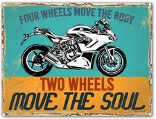 Motorbike Sign. Biker Gift