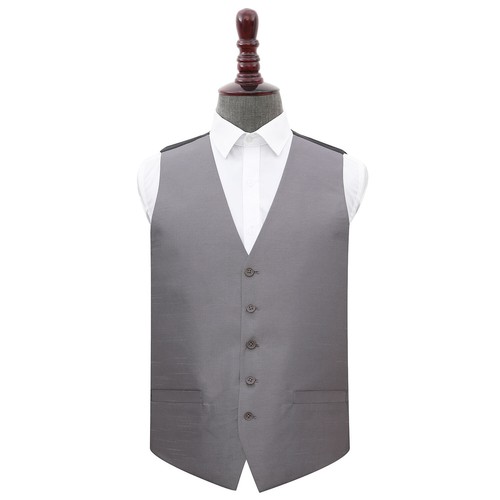 Steel grey mens waistcoat - steel,