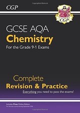 New Grade 9-1 GCSE Chemistry AQA Complete Revision & Practice with Online Editi