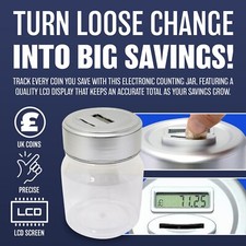 Electronic lcd coin money - electronic,
