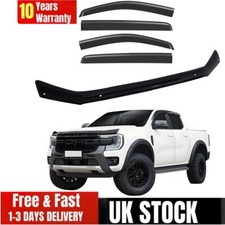 Bonnet Protector Guard Wind Deflector for Ford Ranger 2023+ T9 Wildtrak UK STOCK