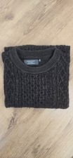 Primark Mens Brown Cotton Rich Cable Knit Jumper 2XL