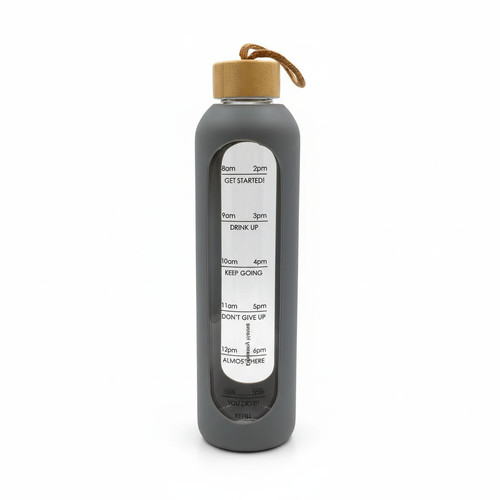 Glass water bottle - bottle, 1000ml