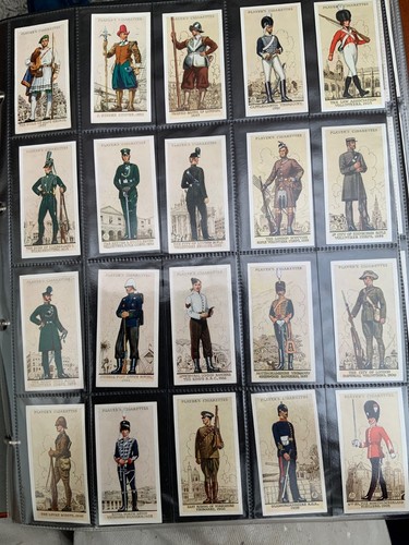 Cigarette cards military 12 - cigarette,