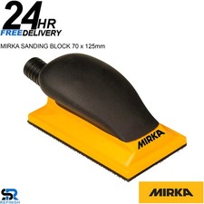 Mirka Yellow Sanding Block 70x125mm Dust Extraction Hand Sander