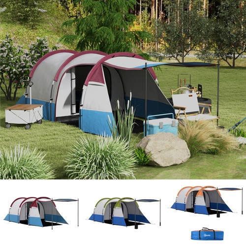 Man camping tent family - 2,