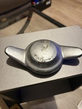 Vintage Classic Car Chrome Left Side Knock-Off Wheel Spinner