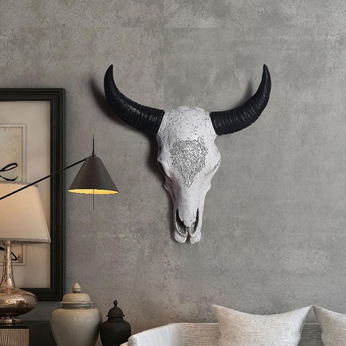 Bull sculpture ornament resin - bull,