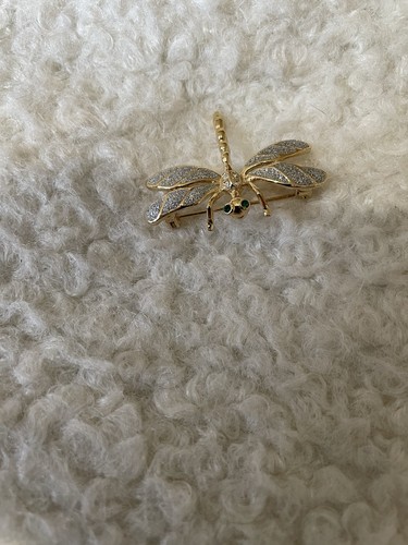 Dragon fly broach set with - broach,