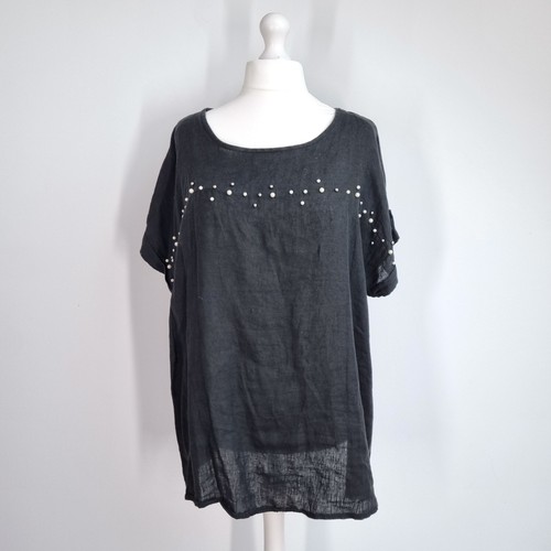 Blu orchid blouse 3xl - blu, 100%