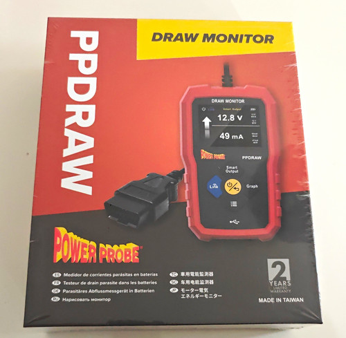 Power probe battery voltage - battery,