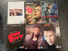 DVD Steelbook Bundle Pulp Fiction Sin City iRobot Speed Sauce Code Fight Club