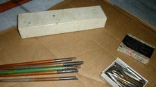 100 + Vintage Ledger Pen Nibs