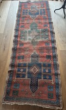 Antique kazak runner Rug 100