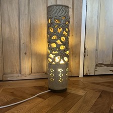 VINTAGE LLOYD LAMPS CERAMIC COLUMN LAMP LIGHT 54cm