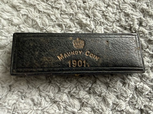 1901 british maundy coin - maundy,