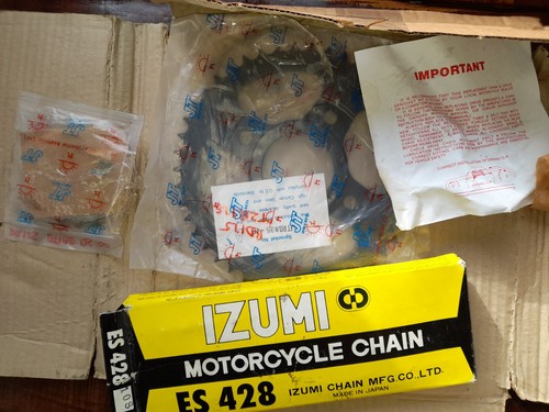 Yamaha tzr 125 chain and