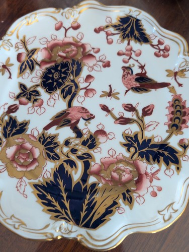Sandwich plate coalport - by,