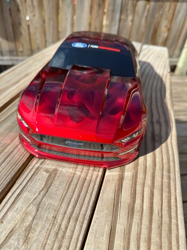 Custom painted body losi - painted, rc