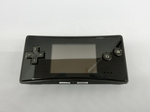 Nintendo gameboy micro black - nintendo,