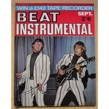 TROGGS BEAT INSTRUMENTAL MAGAZINE SEPT 1066 TROGGS COVER WITH MORE INSIDE UK