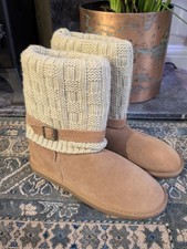 SoulCal & Co Size 6 (39) Chestnut Kelso Snug Leather. Calf Length