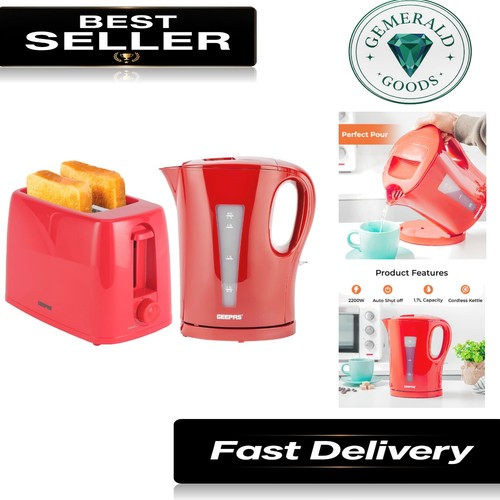 Stylish red electric kettle - stylish,