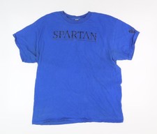 Mens UK Size L Spartan Blue