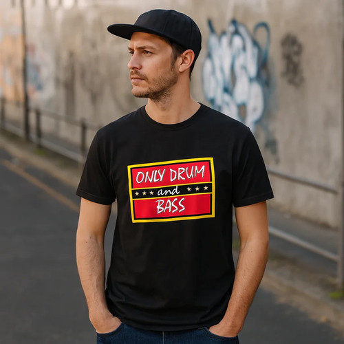 Only drum bass shirt - &,