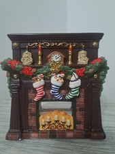 PartyLite Christmas Fireplace