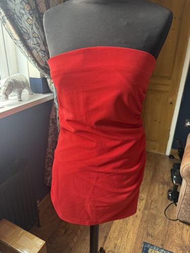 Zara red dress women - red, women's