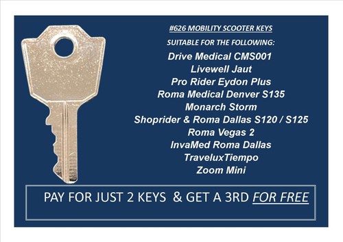 Mobility key 626 drive med - key,