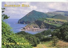 Devon Postcard - Hangman Hill