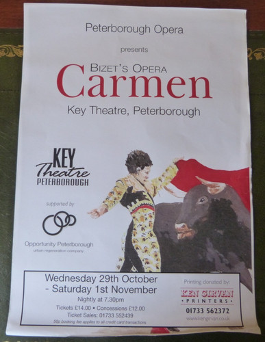 Bizet opera carmen - opera, key