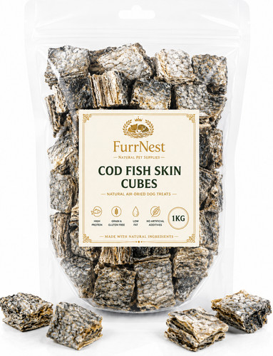 1kg fish skin - for, dog