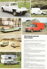 Peugeot 504 Flatbed Pickup