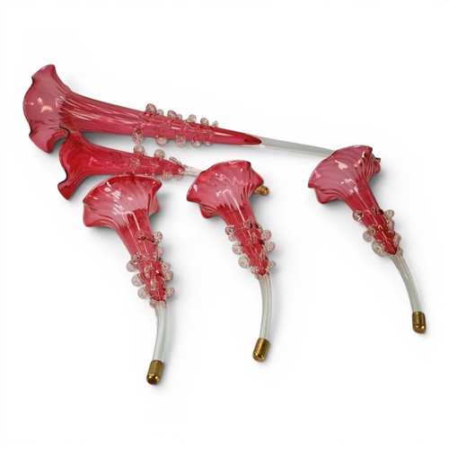 Victorian cranberry glass jack - cranberry,