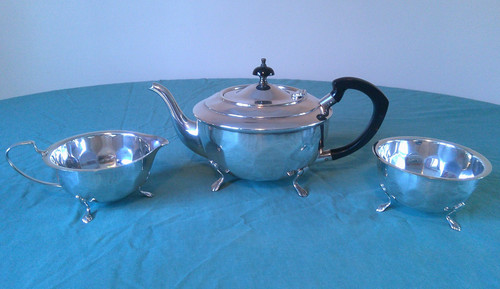 Yeoman plate silver plated tea - silver,