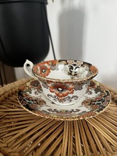 Antique Edwardian Samuel Radford Imari Style Teacup & Saucer  390920 c.1902 