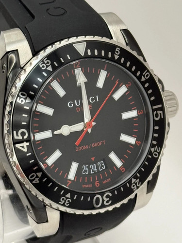 Gucci dive quartz black - quartz,