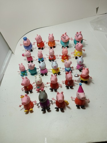 Peppa pig figures lot - peppa,