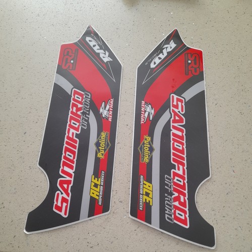 Motocross swing arm decal - arm,