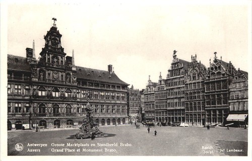 Antwerp groote marktplaats - -,