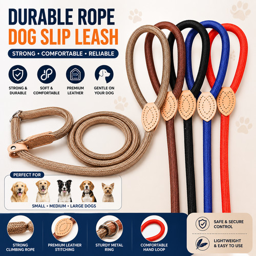 Dog leash slip - slip, lead