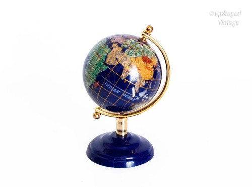 Miniature mineral globe - miniature,