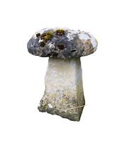 Staddle Stone Original Antique Cotswold Stone Garden Mushroom Statue